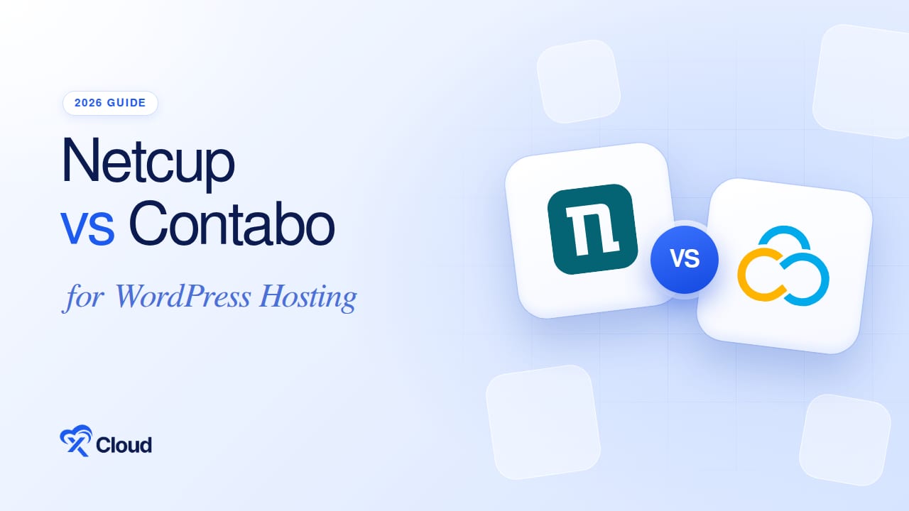 Netcup vs Contabo for WordPress hosting, compared by xCloud