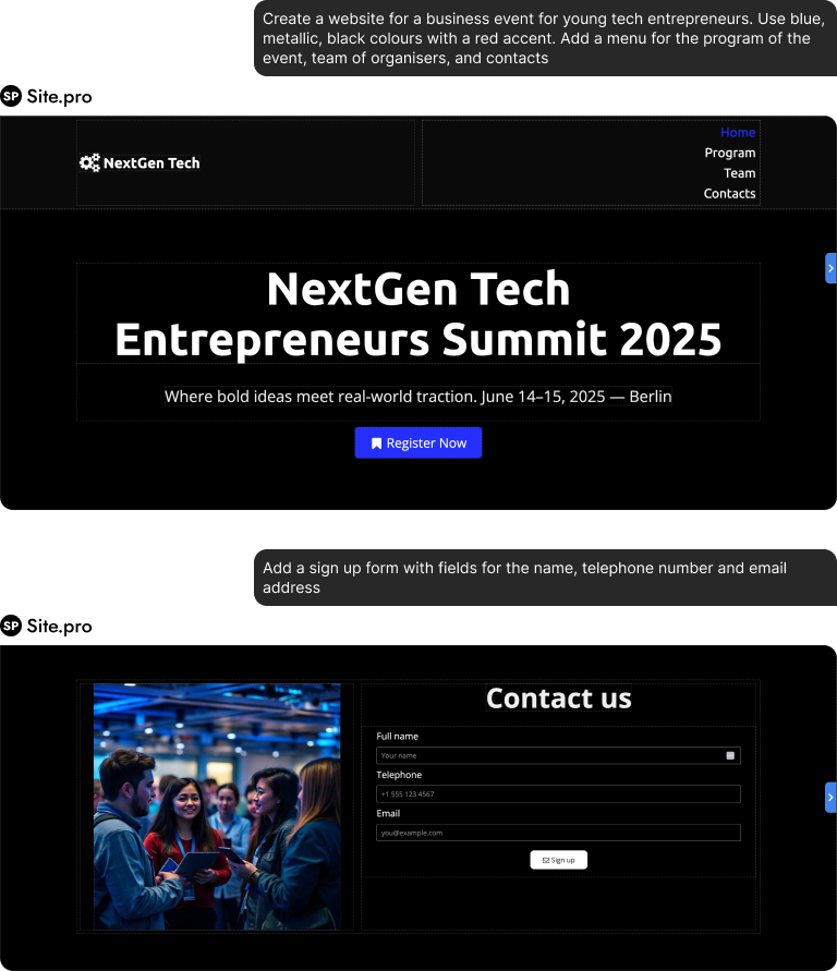web design