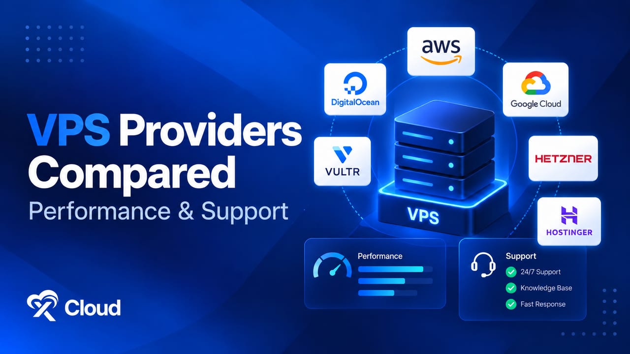 VPS providers compared on performance, support and control
