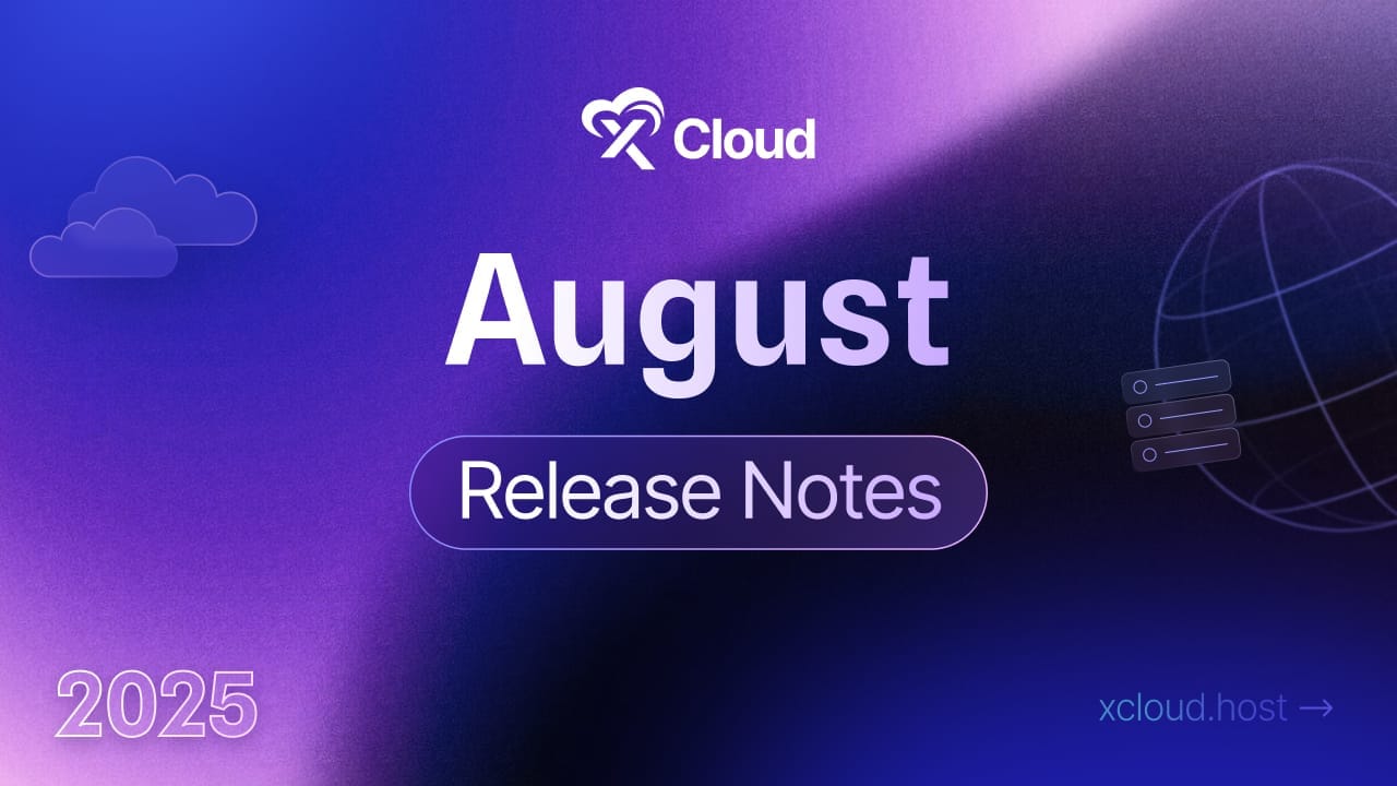 xCloud August 2025 Release Notes: Page Speed Insights, Multiple Themes in Blueprints, & More
