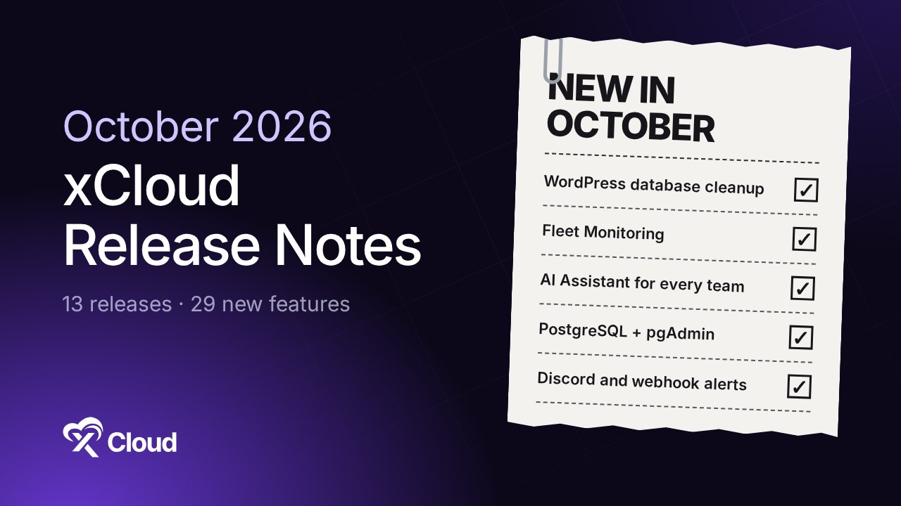 xCloud October 2026 release notes