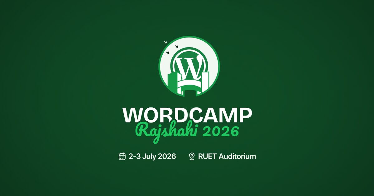 xCloud Sponsors WordCamp Rajshahi 2026