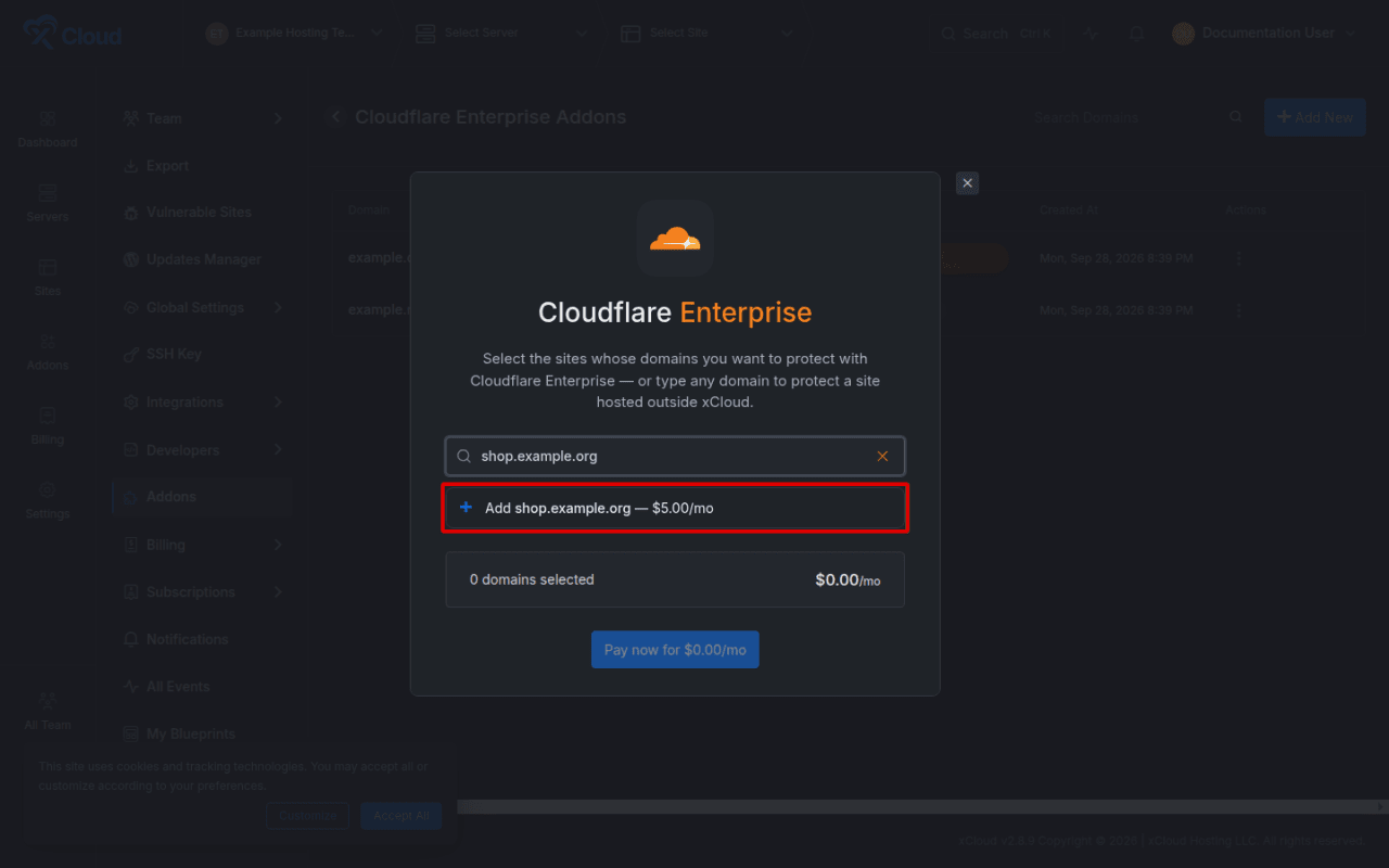 A valid external domain offered for purchase.