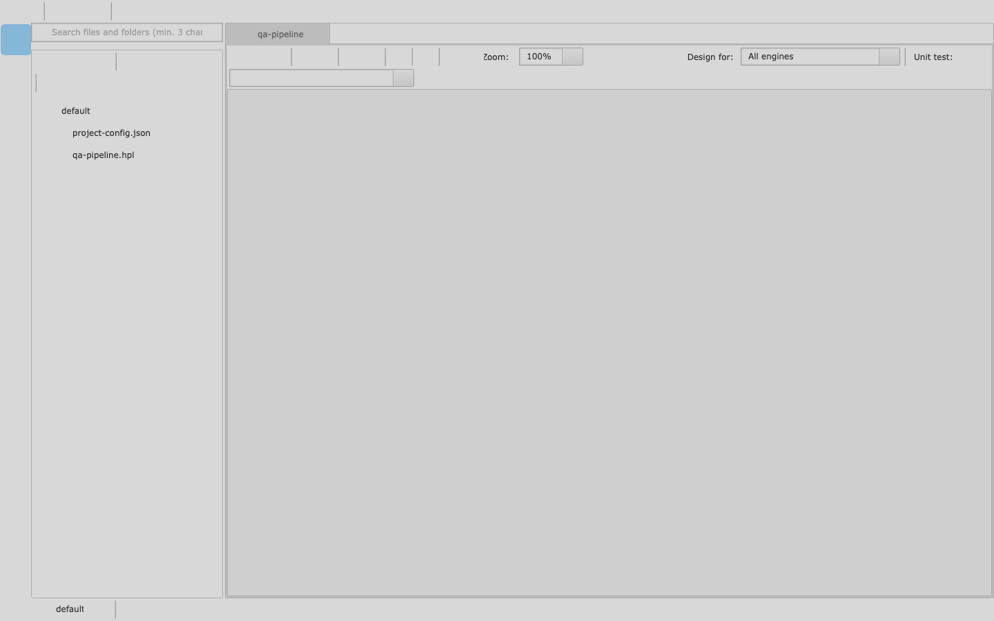 Apache Hop Web after an xCloud Restart with the saved pipeline still present