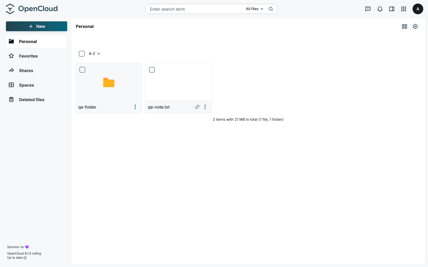 OpenCloud files still present after an xCloud Restart