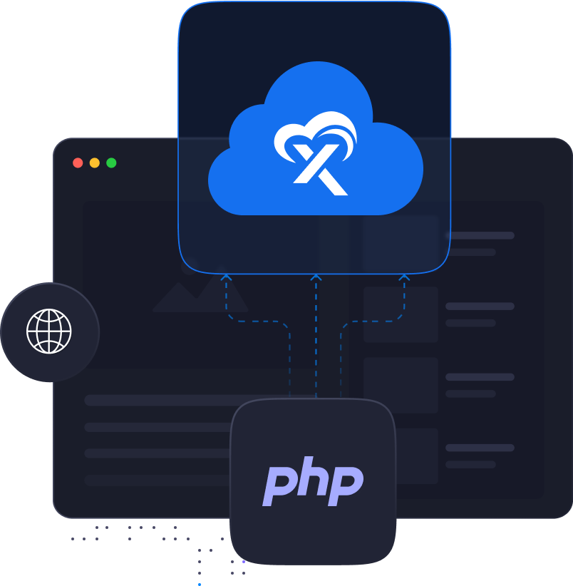 A PHP site moving onto the xCloud cloud