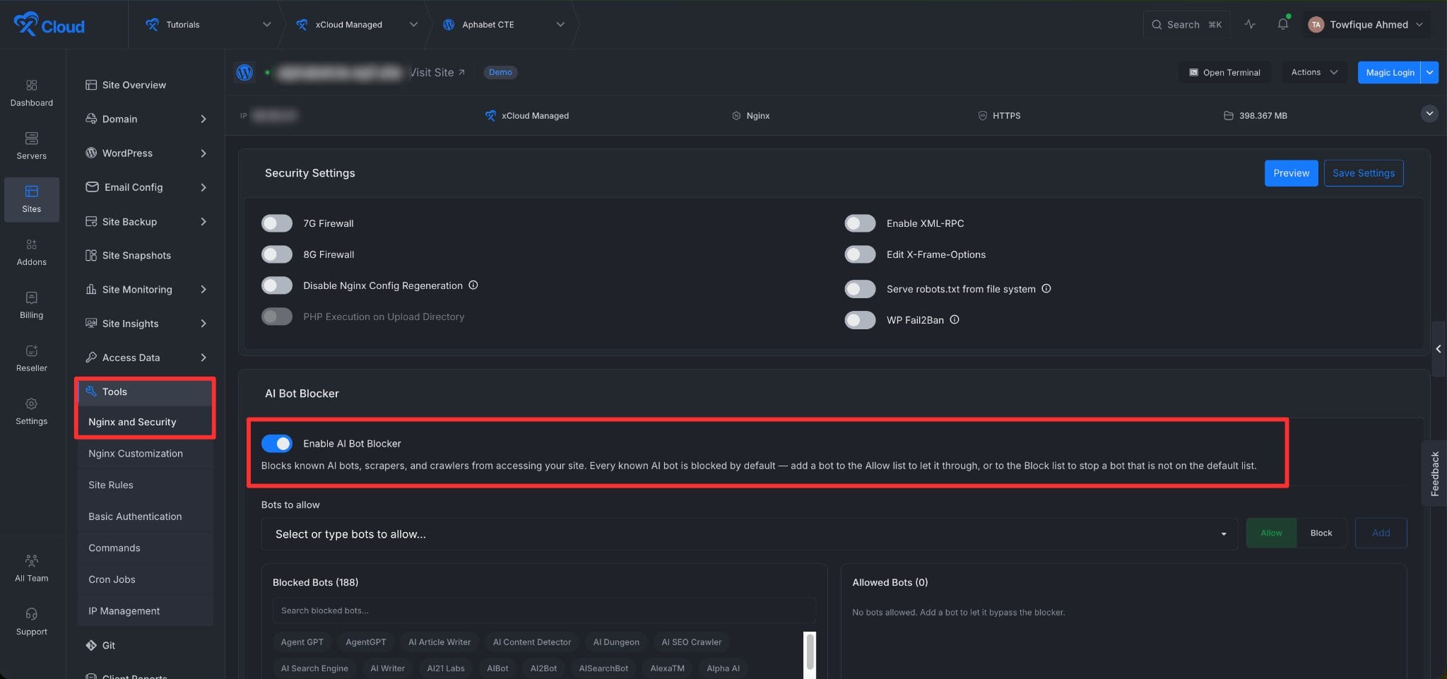 AI Bot Blocker