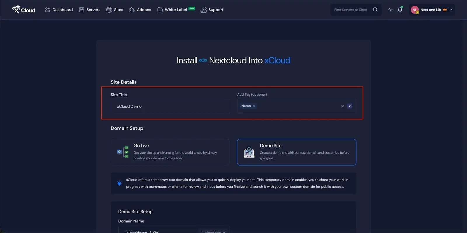 How to Set Up Nextcloud with One Click&nbsp;
