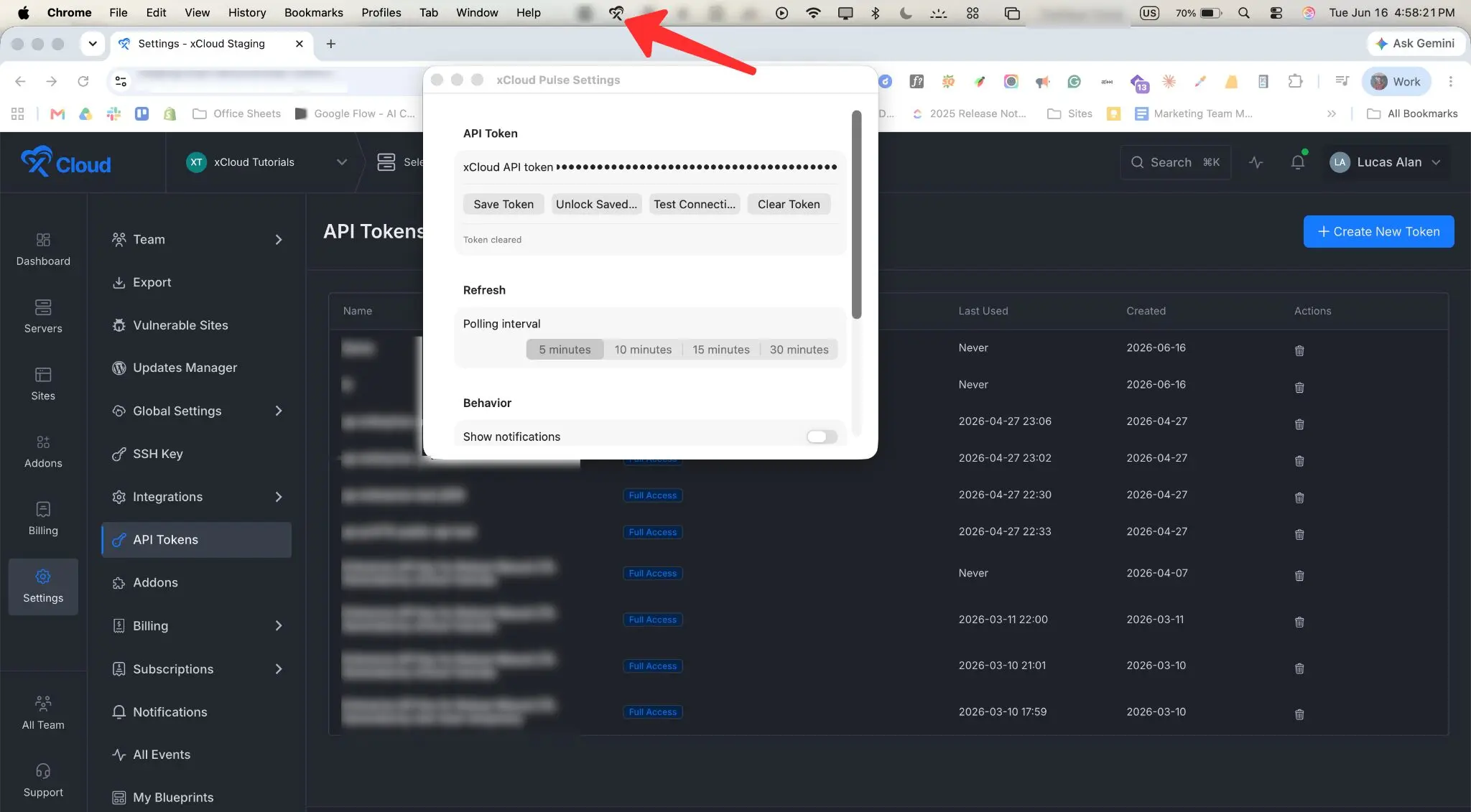 Set Up xCloud Pulse macOS Menubar