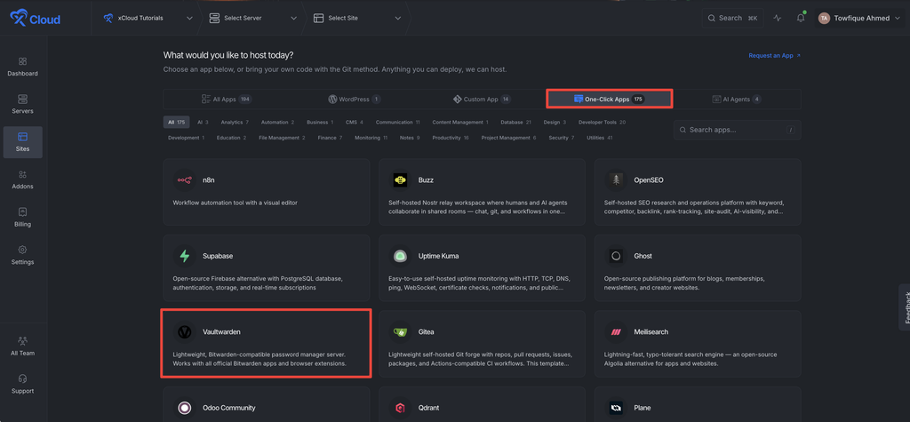 Self-Host Vaultwarden Password Manager