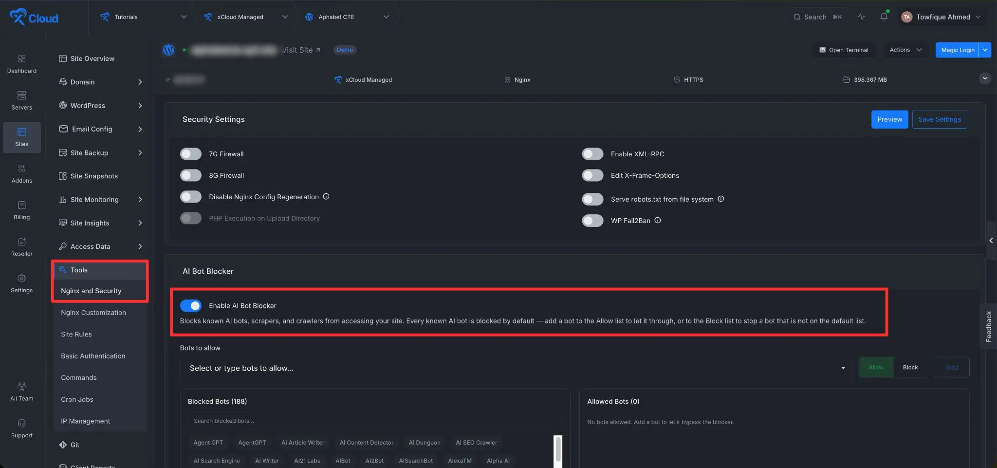 AI Bot Blocker