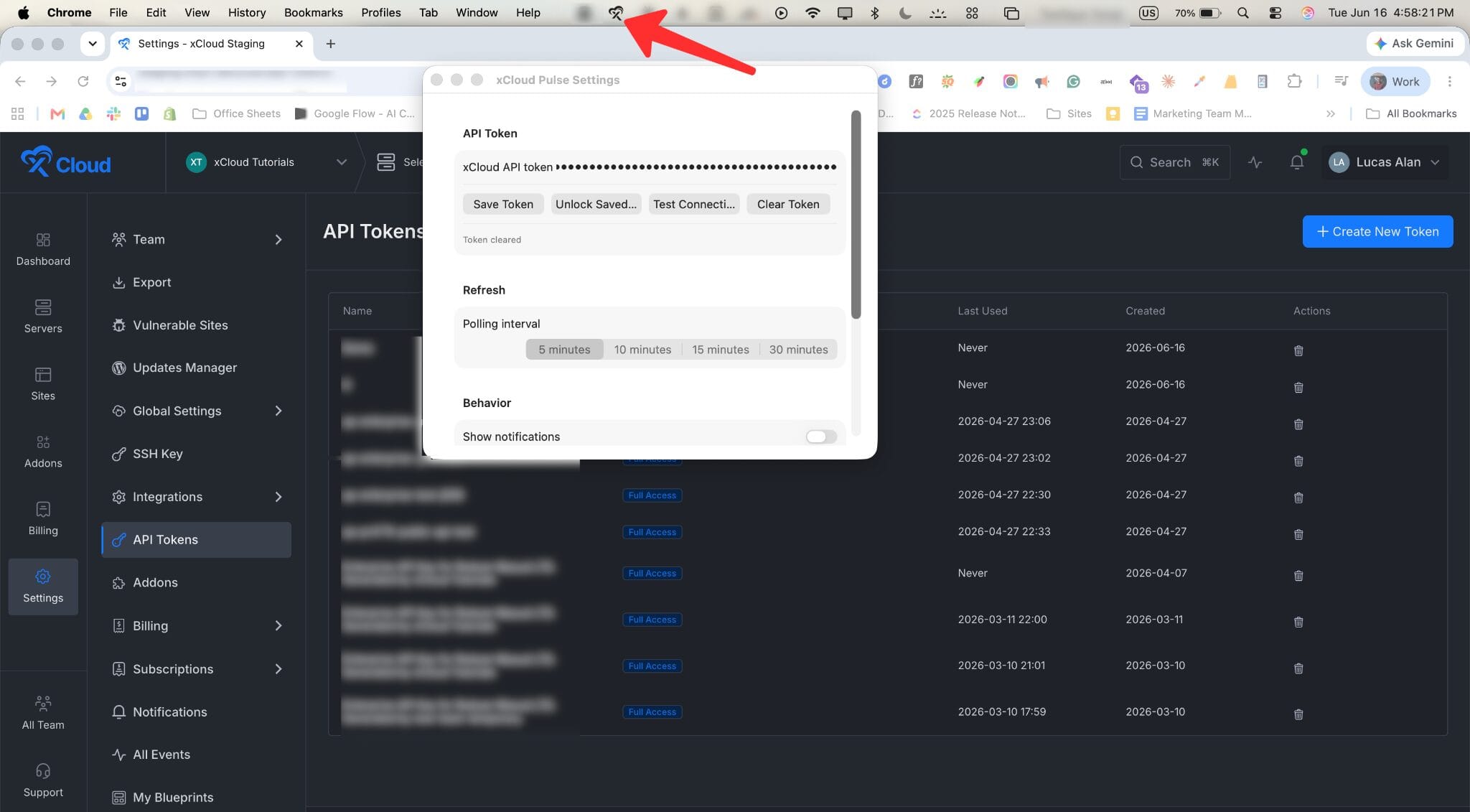 Set Up xCloud Pulse macOS Menubar