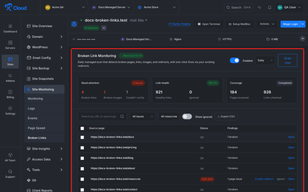 How To Monitor And Fix Broken Links