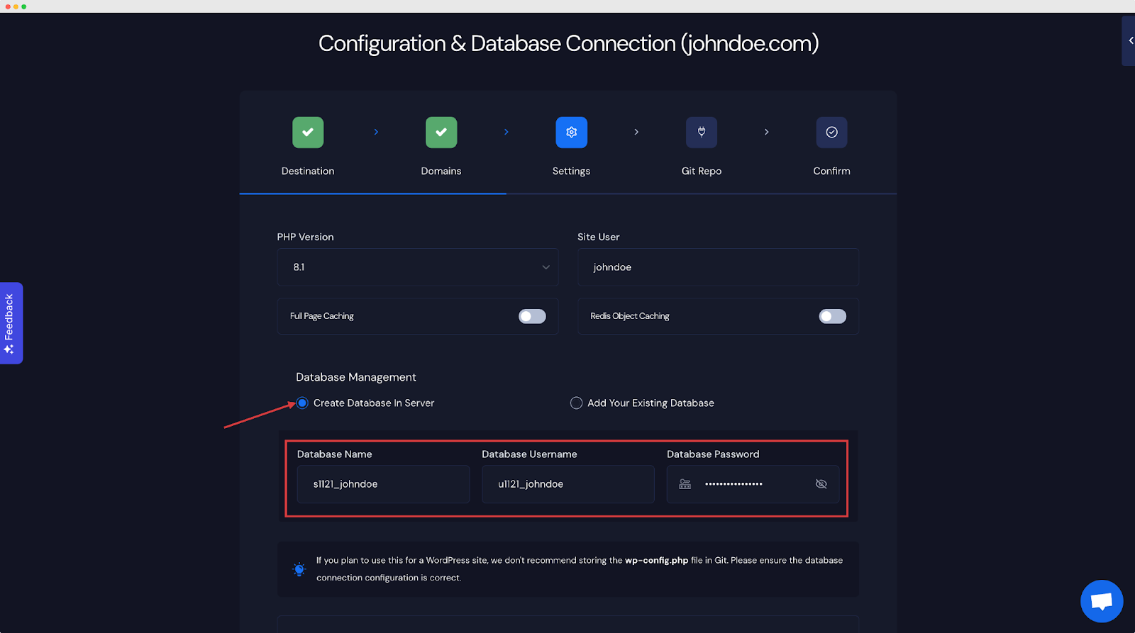 Clone A Website From Git Repository With xCloud