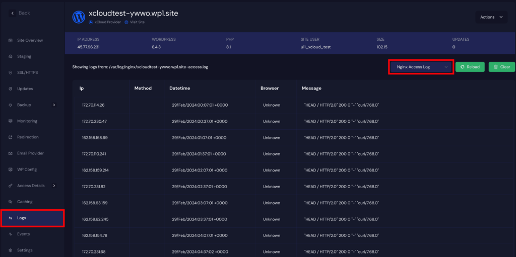 xCloud 7G Firewall