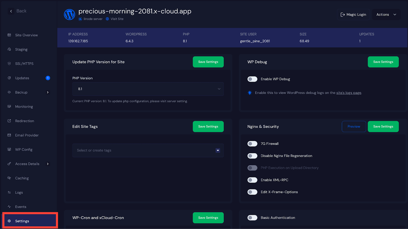 xCloud 7G Firewall