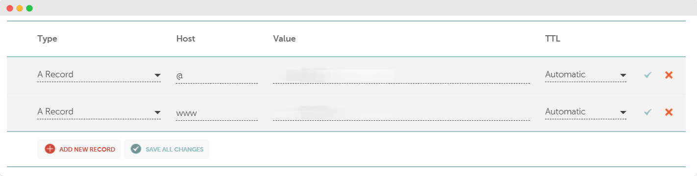 Setup DNS Record In xCloud