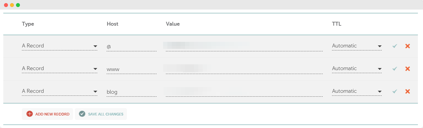 Setup DNS Record In xCloud