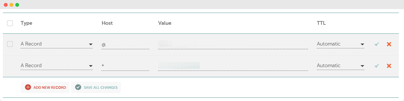 Setup DNS Record In xCloud