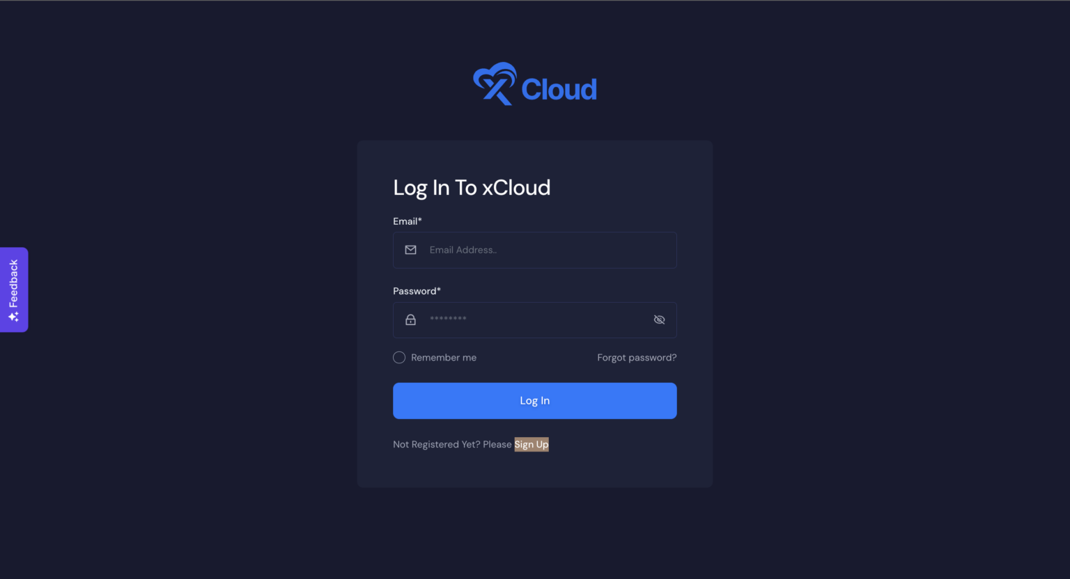 Set Up Your First Server in xCloud