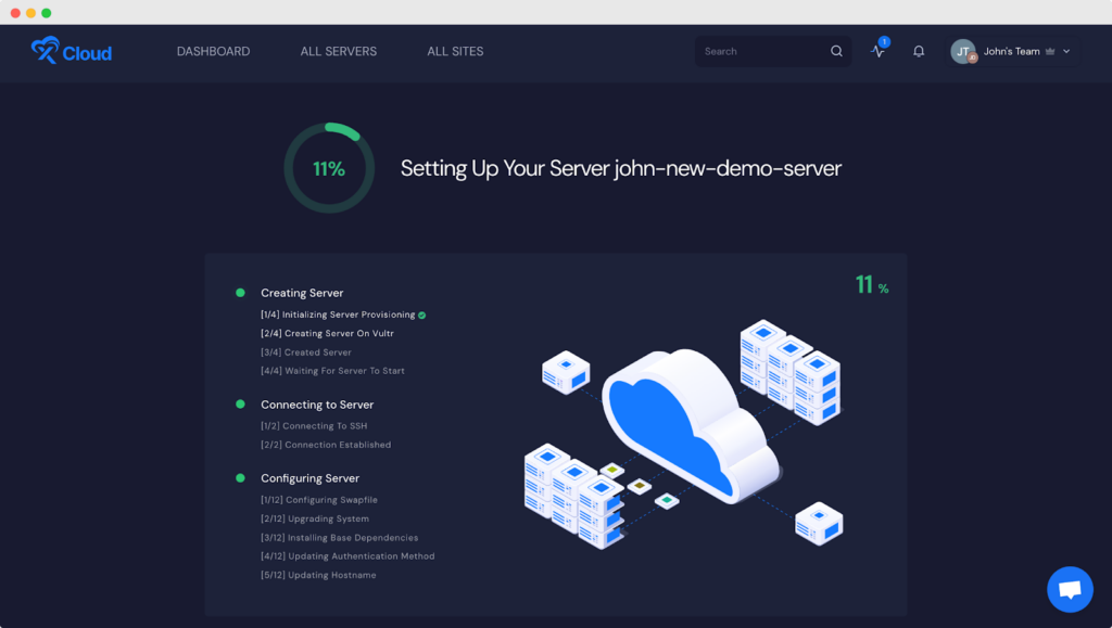 Set Up Your First Server in xCloud