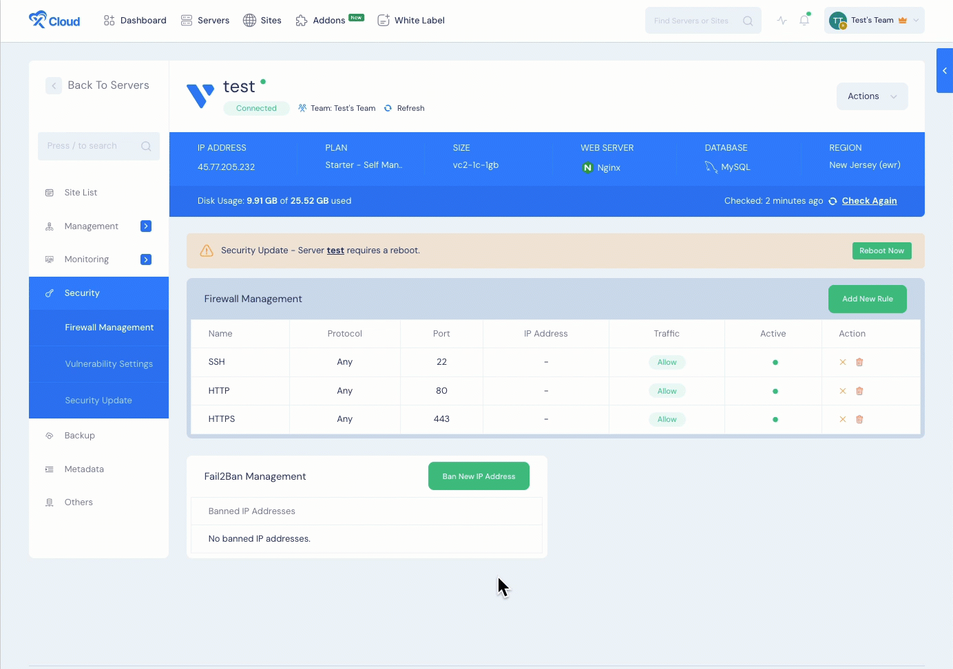 How To Easily Configure Firewall Management With xCloud Hosting