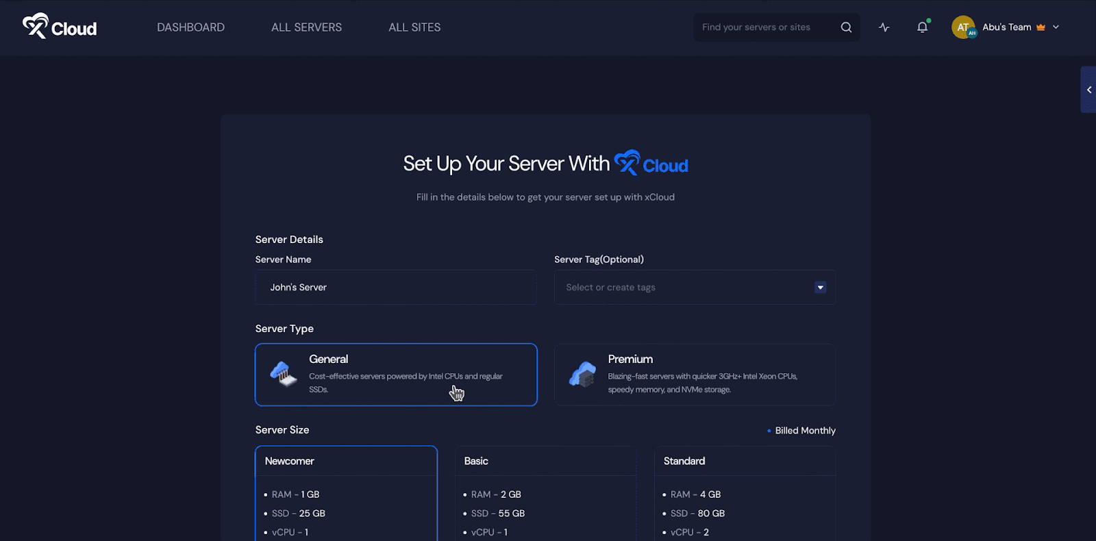 server backup management