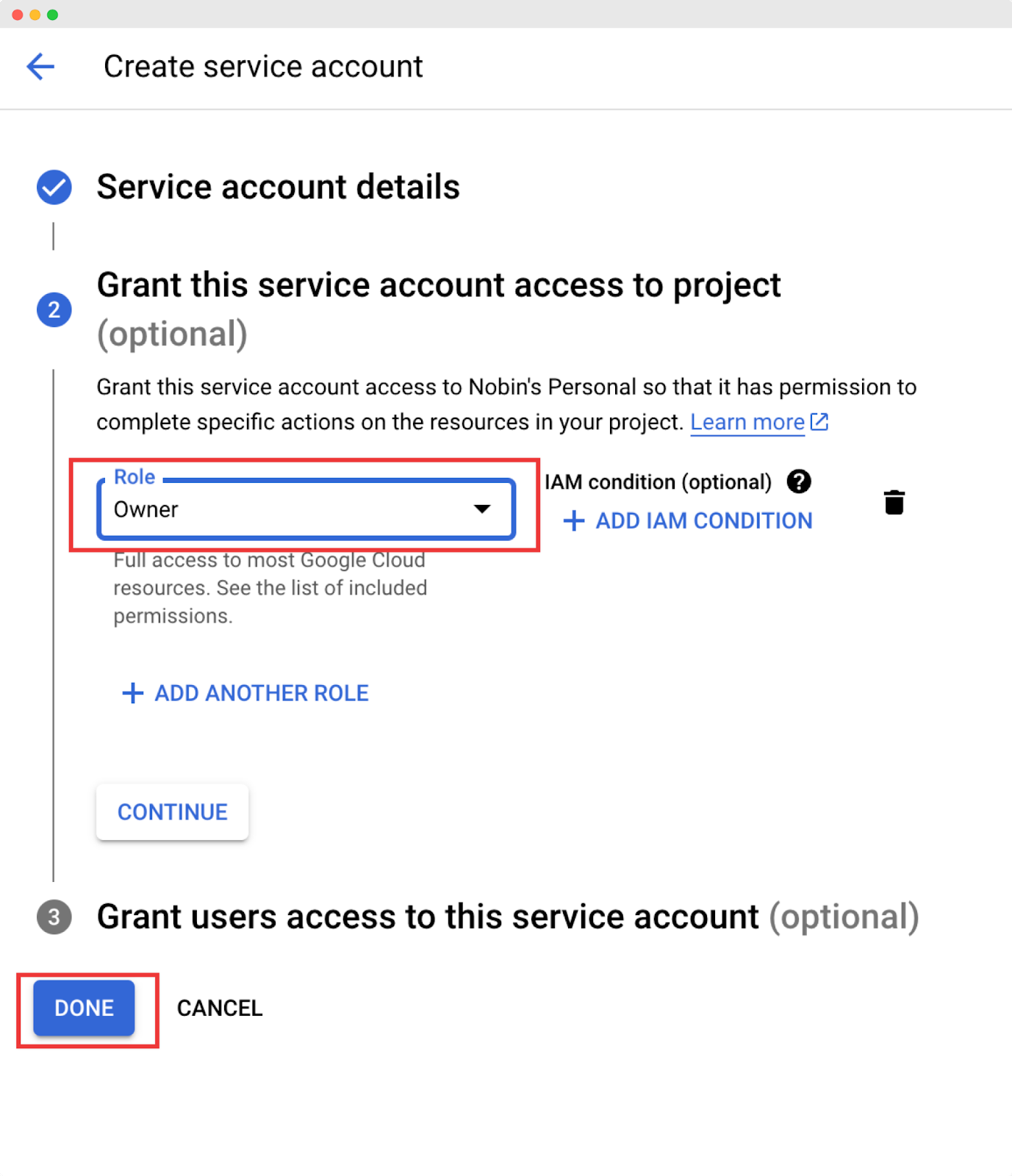 Google Cloud Platform Server