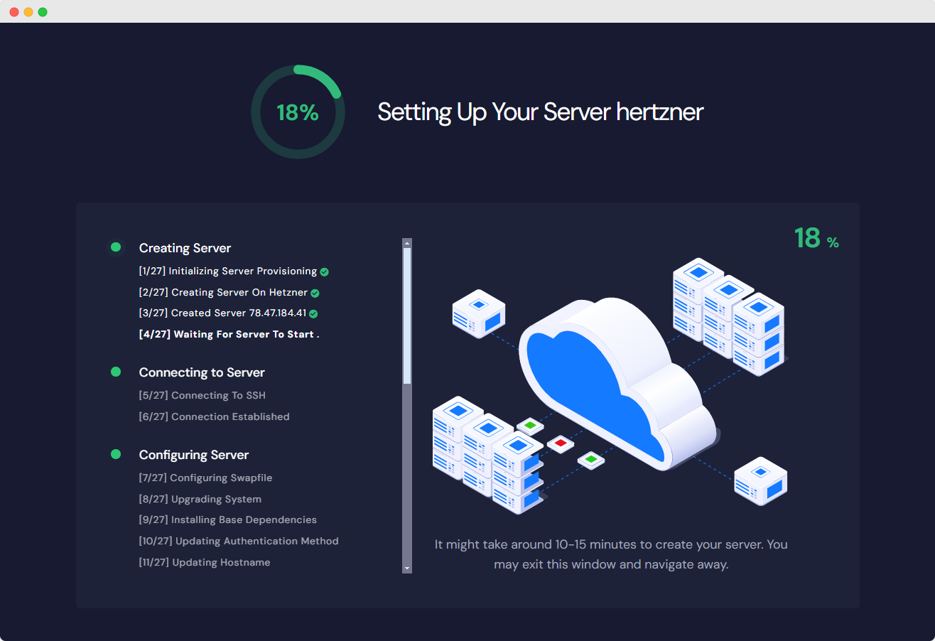 Hetzner Cloud Server 