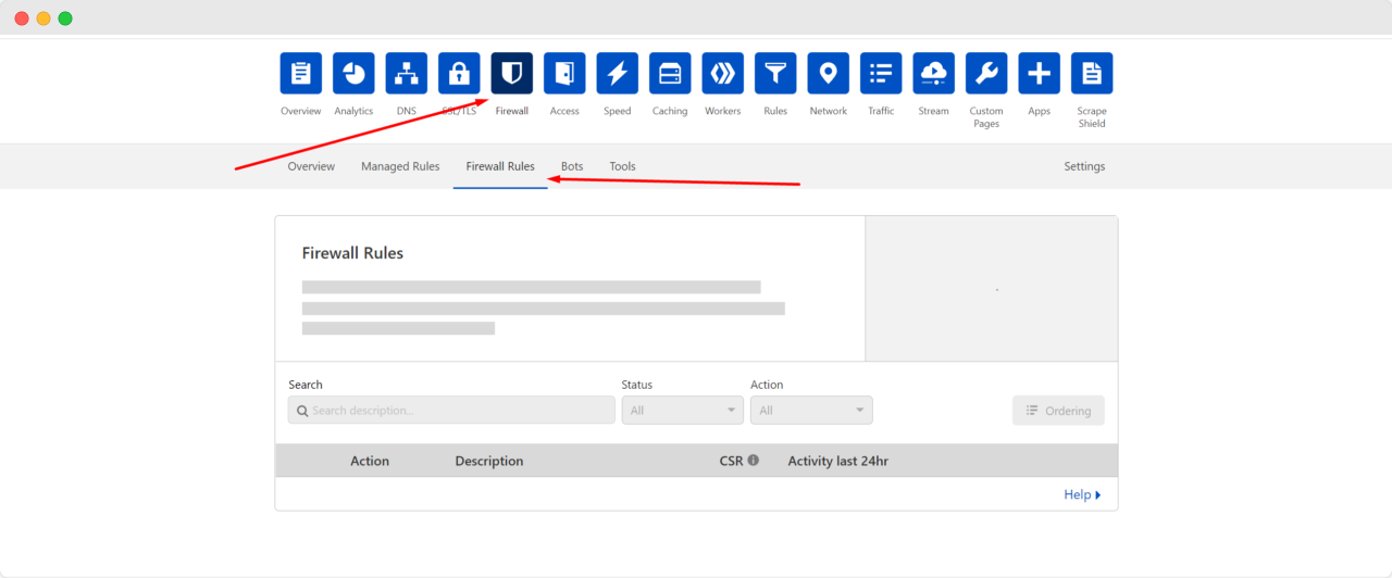 Cloudflare Firewall Rules