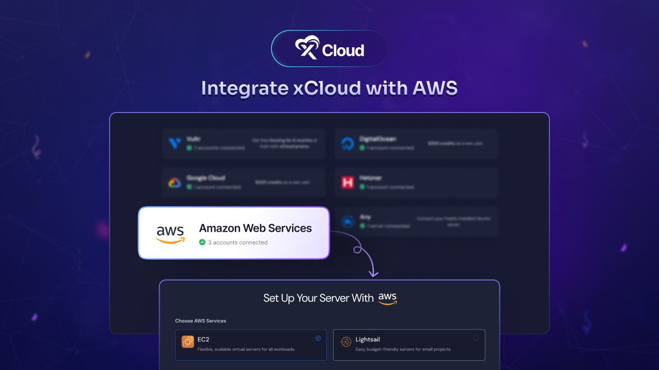 [New Feature] Integrate AWS with xCloud: Step-by-Step Guide