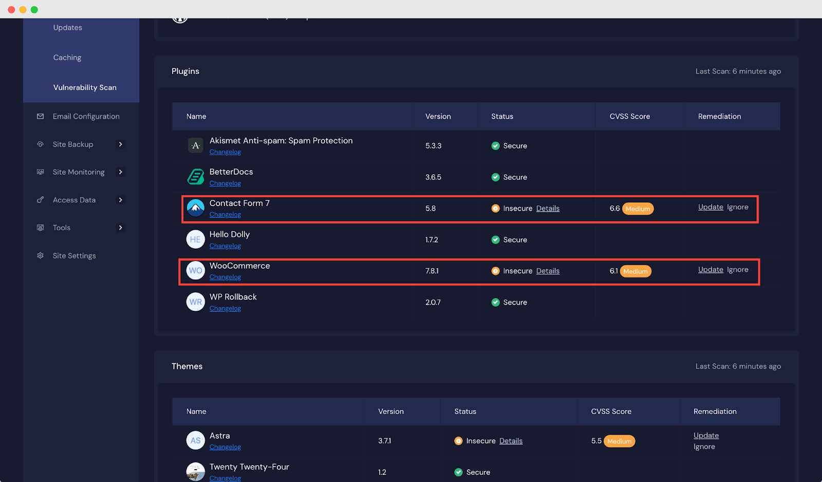 Vulnerability Checker