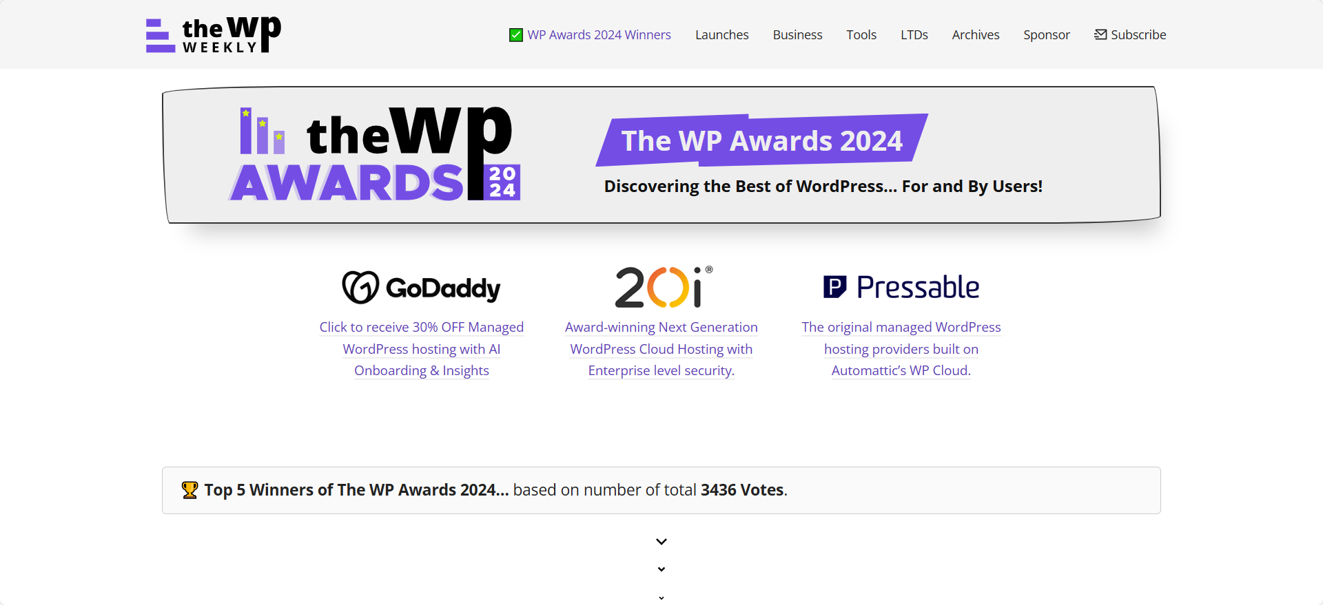 WP Awards 2024