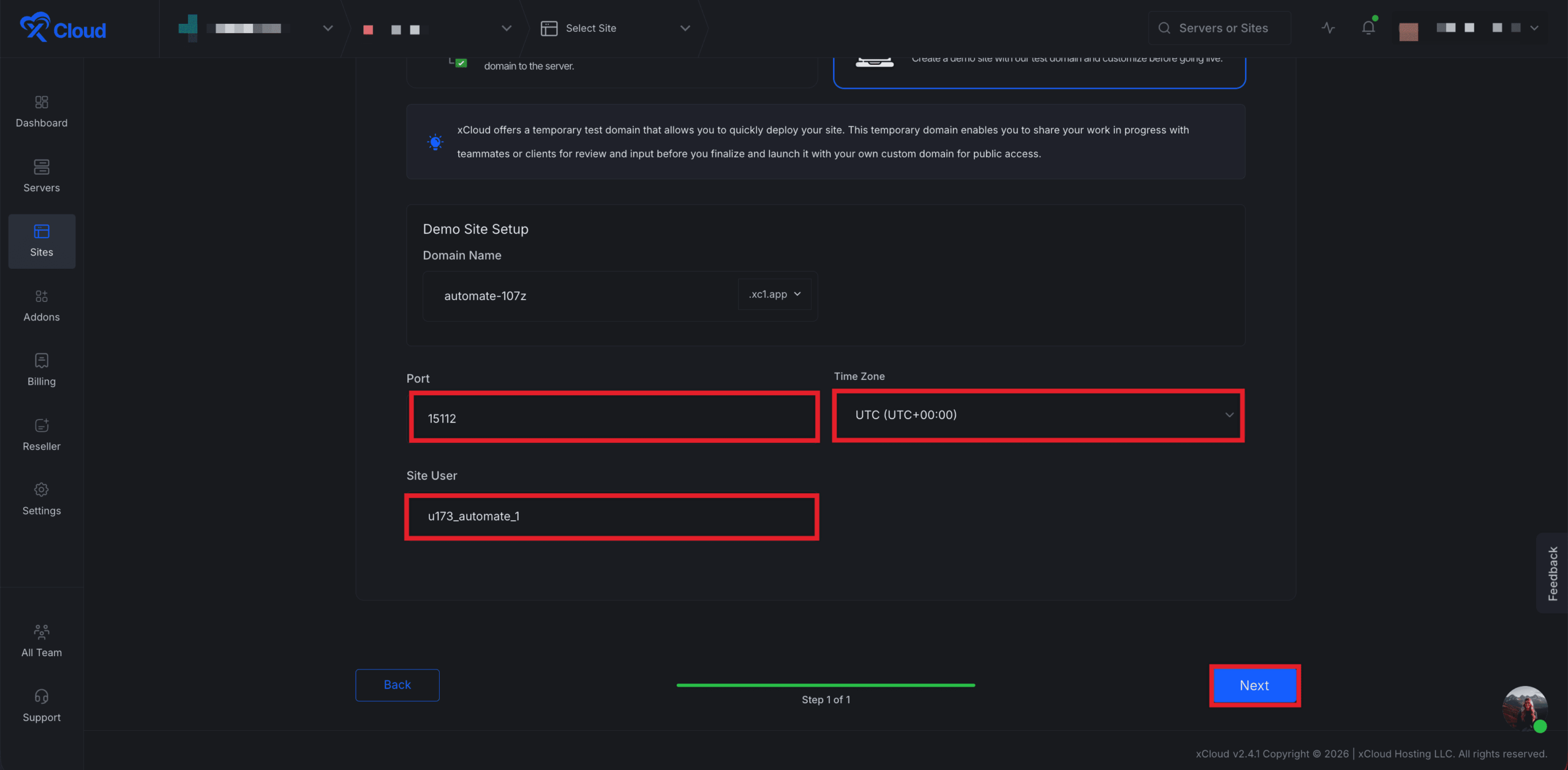 Deploy n8n with xCloud