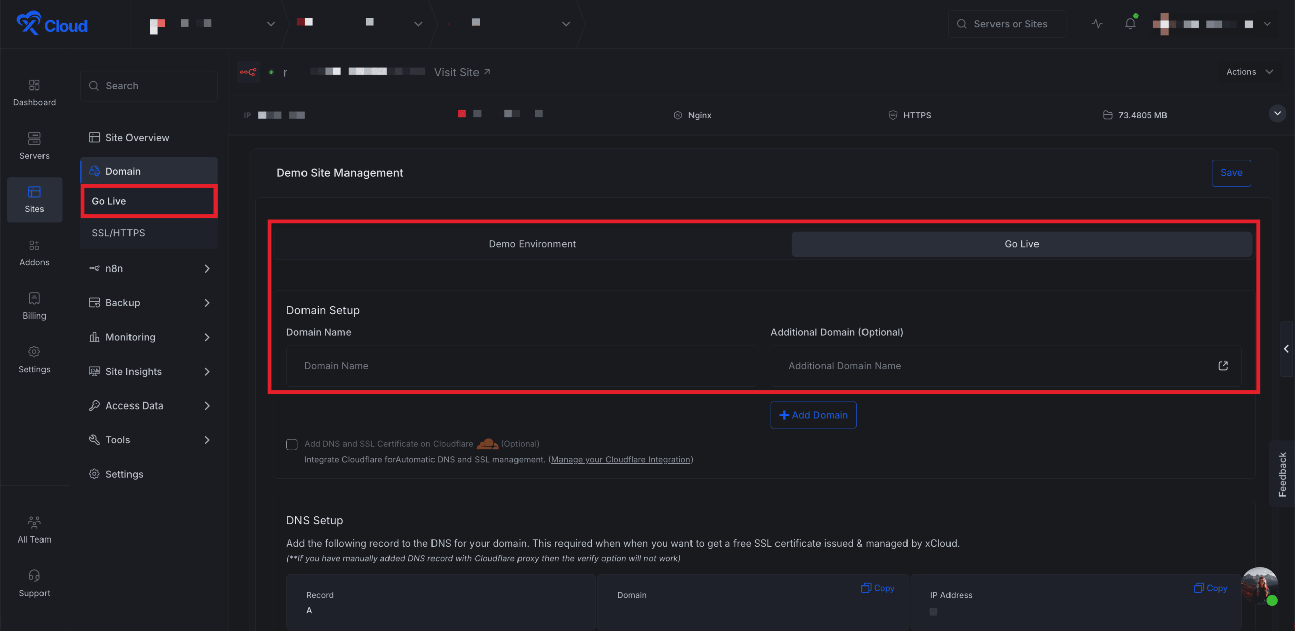 Deploy n8n with xCloud