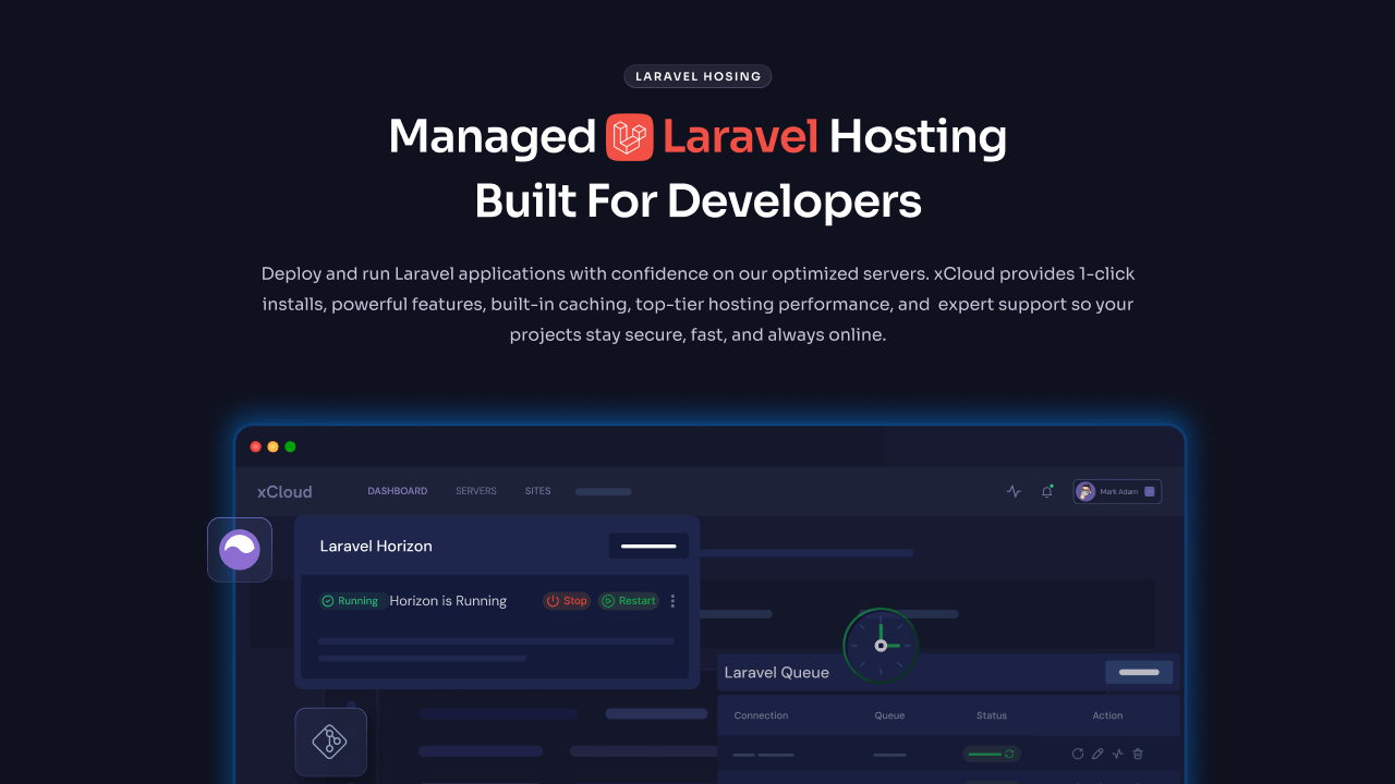 Managed Laravel Hosting | Build, Deploy, and Manage Seamlessly