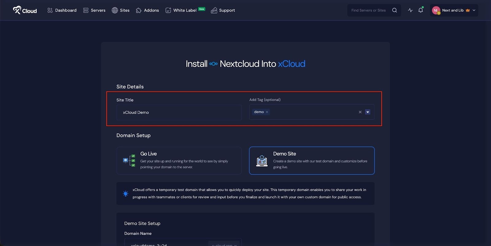 How to Set Up Nextcloud with One Click
