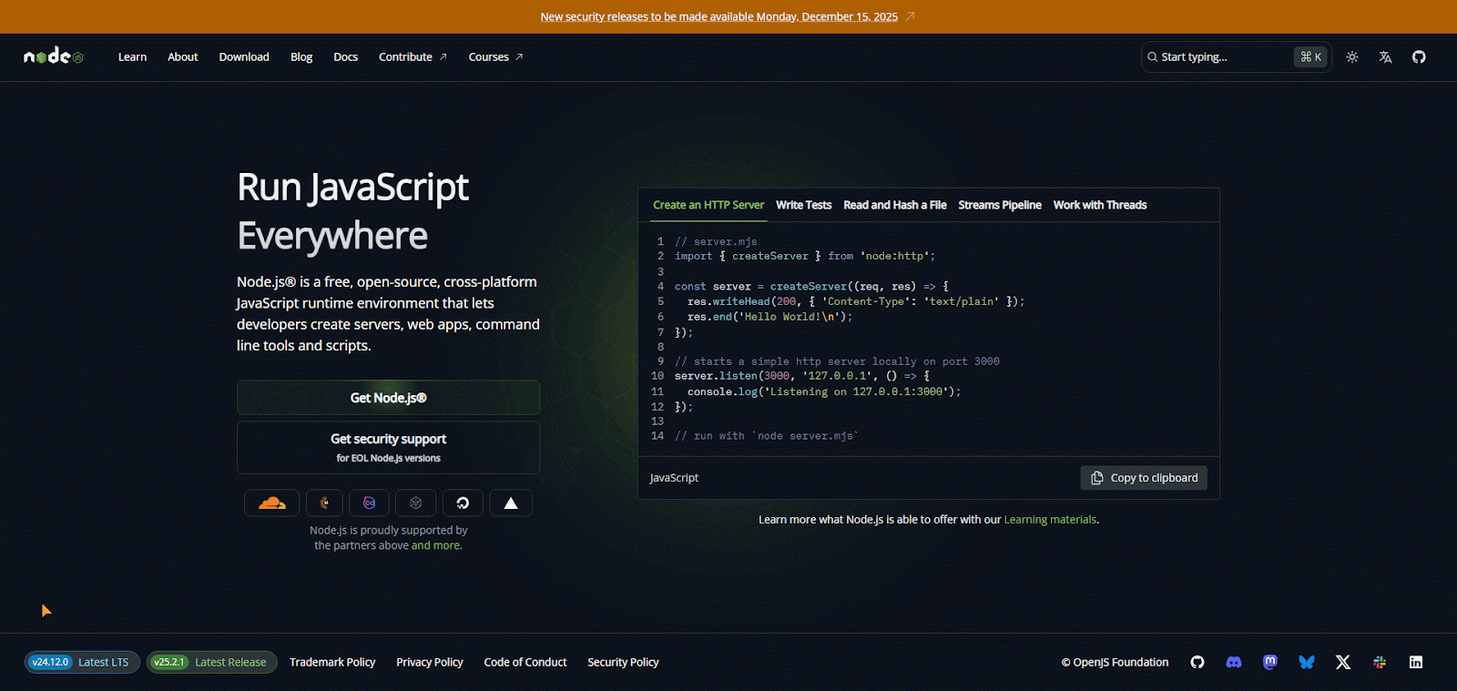 Download the Installer