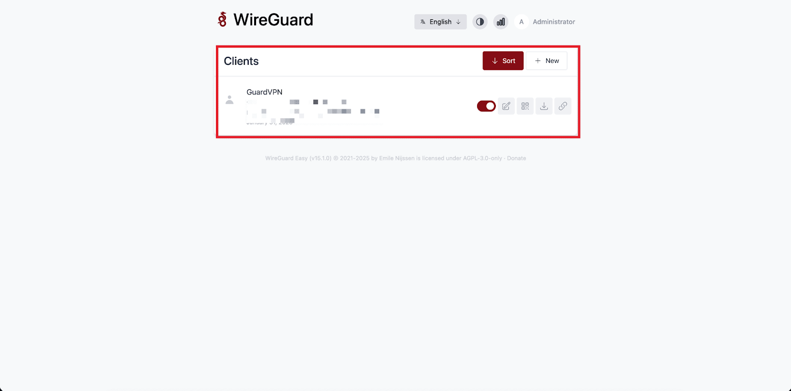 Install WireGuard with xCloud