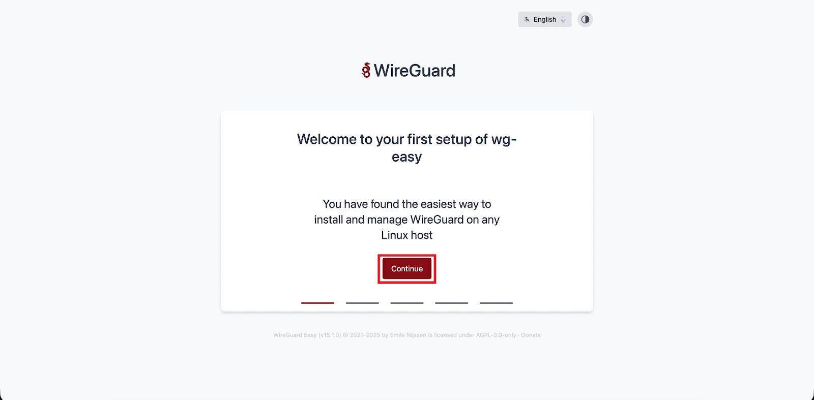 Install WireGuard with xCloud