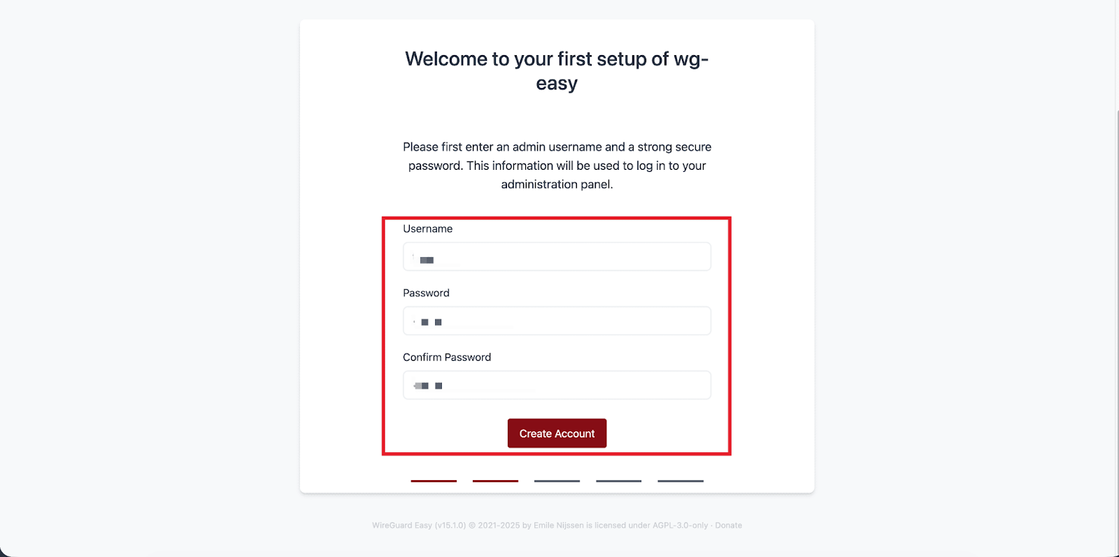 Install WireGuard with xCloud