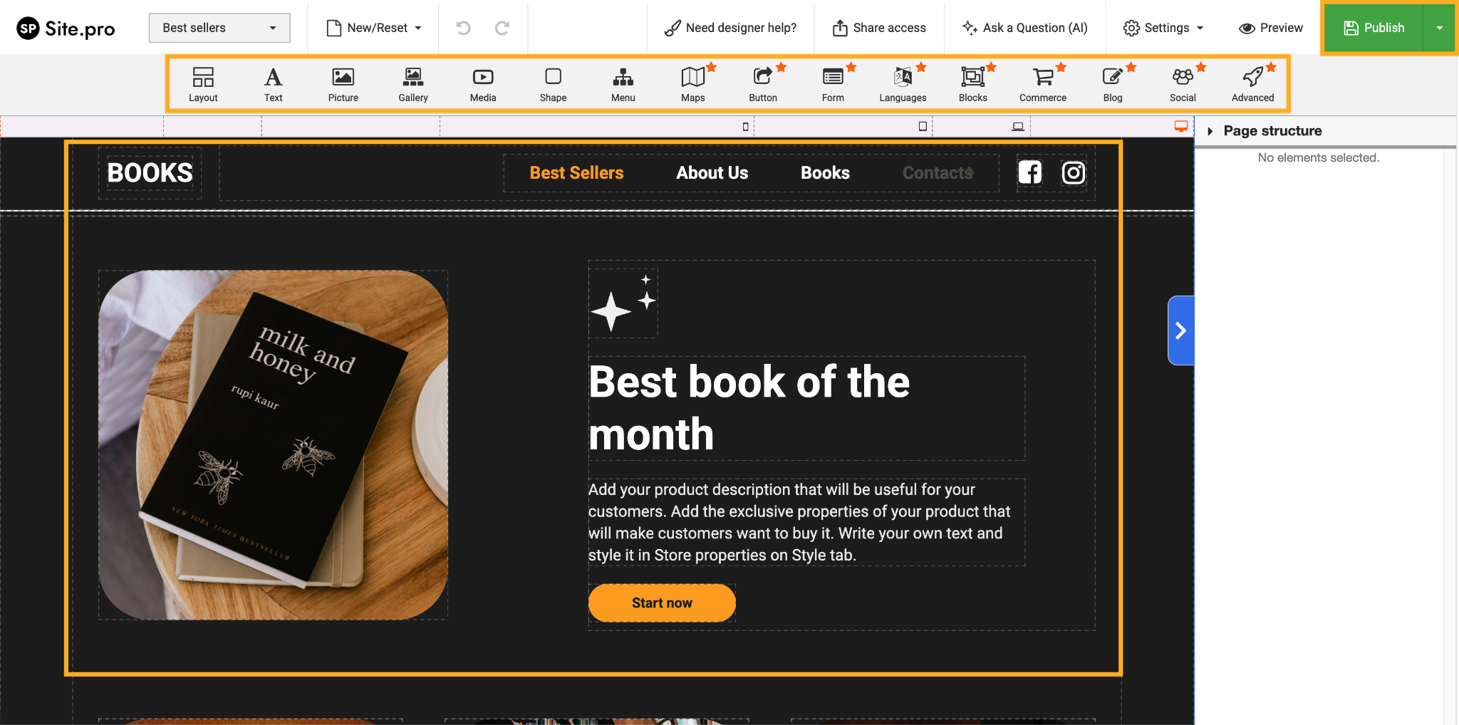 Install Site.pro with xCloud