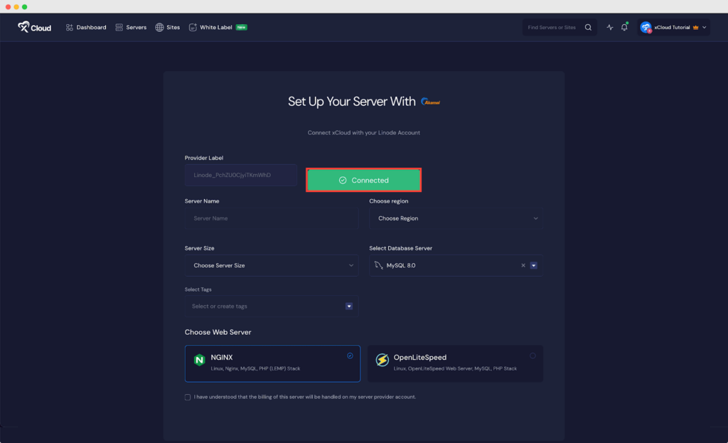 Connect the Account & Add the Necessary Information