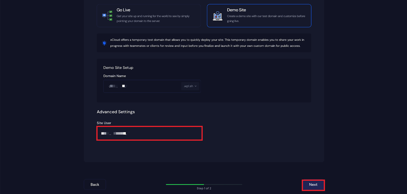Deploy Custom Docker with xCloud