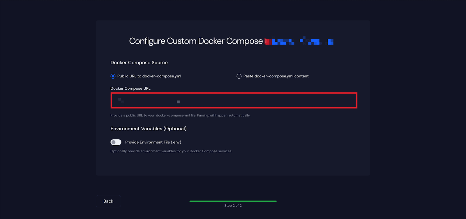 Deploy Custom Docker with xCloud