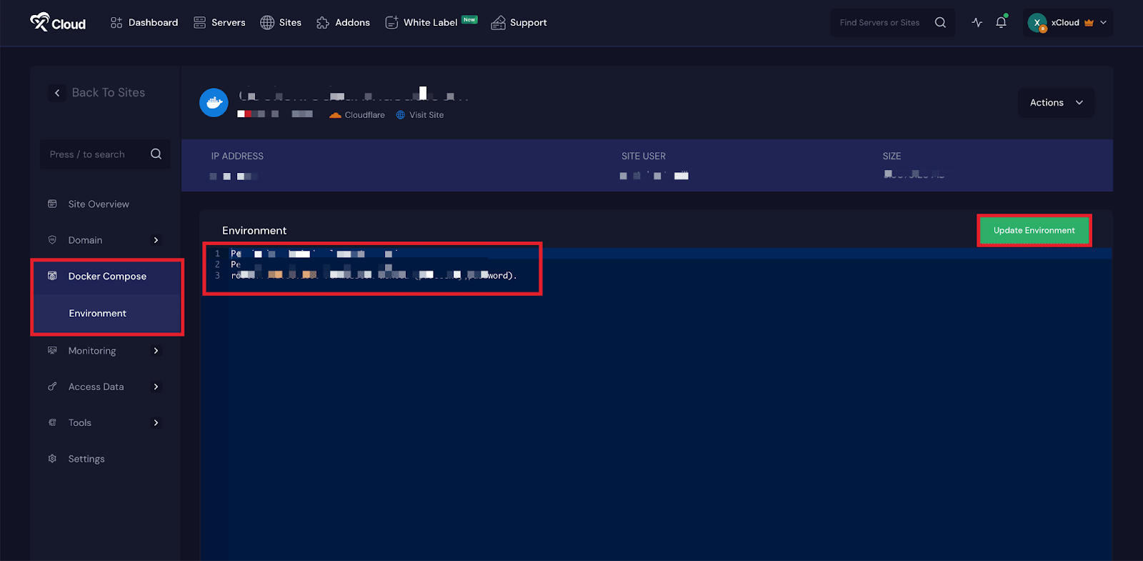Deploy Custom Docker with xCloud