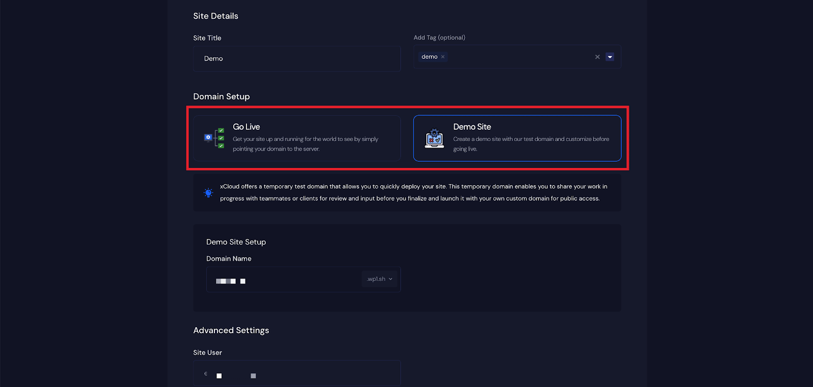 Deploy Custom Docker with xCloud