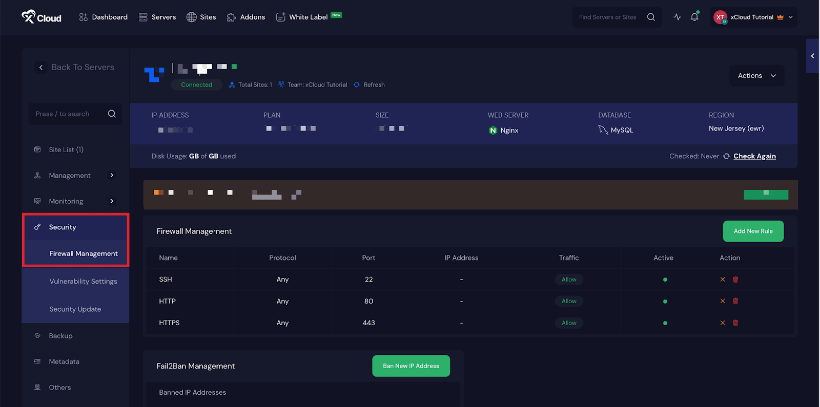 Restrict SSH Access Lockdown