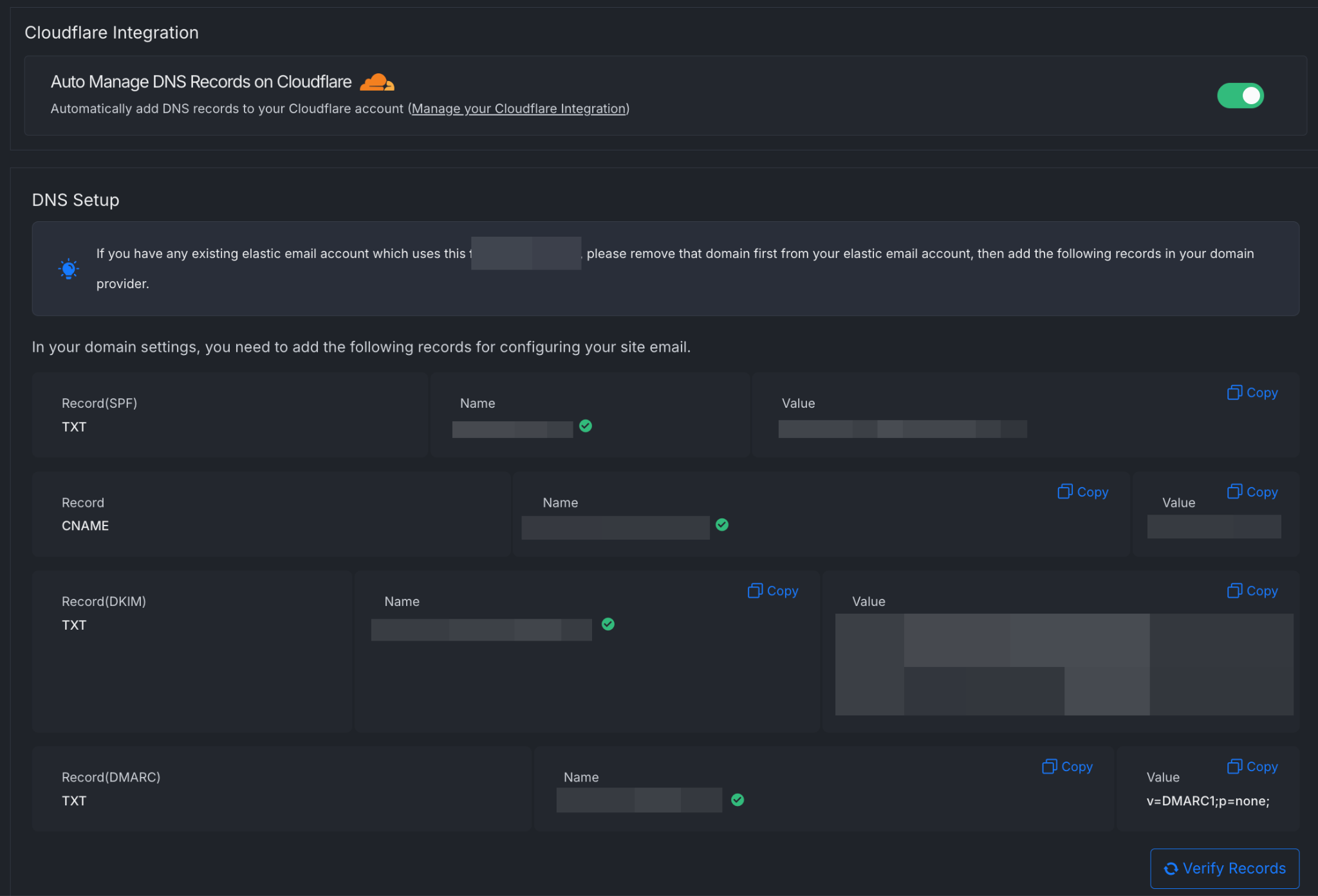 Set up xCloud Mail Delivery Addon