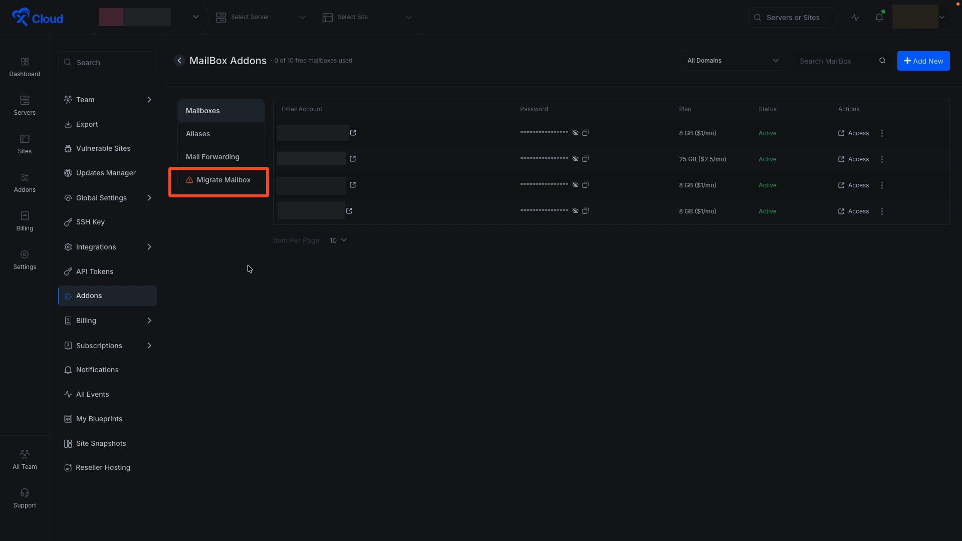 Migrate Emails From Legacy Mailbox To The New xCloud MailBox